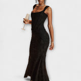 Renske - Elegantes und Raffiniertes Kleid mit Korsett