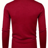 Eleganter Pullover mit Stehkragen