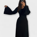 Jocelyn - Stilvolles Strickkleid mit Taillendetail