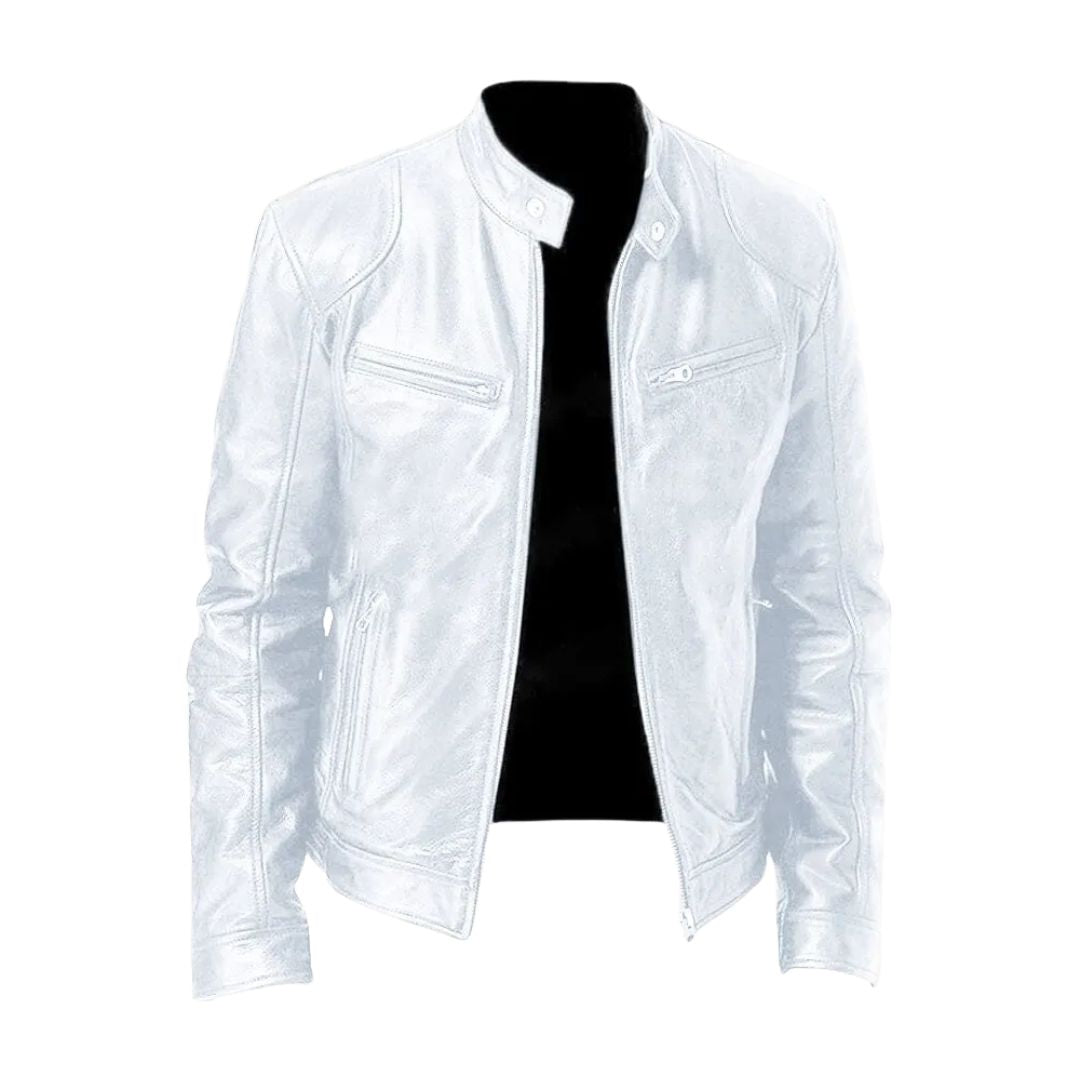Fabien | Lässige Lederjacke