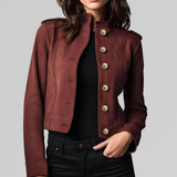 Bianca | Strukturierte Knopfjacke