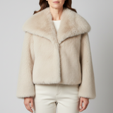 Bianca | Luxe Kunstfelljacke