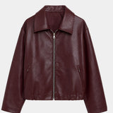 Rosélinea | Klassische Jacke aus Kunstleder