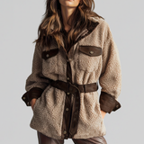 Bridget | Gürtel Teddyjacke