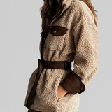 Bridget | Gürtel Teddyjacke