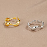 18K Gold Wellenring