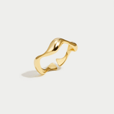 18K Gold Wellenring