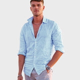 Leonardo – Herren Leinenhemd
