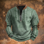 Jonas | Bequemer Pullover mit Reißverschluss und modernem Look