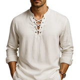 Elegantes Premium-Baumwollhemd für Herren – Beige