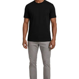 Herren Slim-Fit T-Shirt in Schwarz