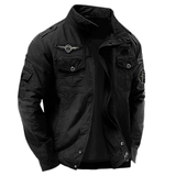 Fabien | Herren-Militärjacke mit Stehkragen