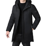 Eleganter Langer Mantel für Herren