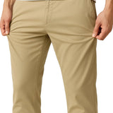 Herrenhose – Gerade geschnitten aus Baumwolle mit Elasthan