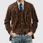 Edmond | Blazer und Weste aus Cord