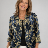 Suzanne | Verzierte offene Jacke