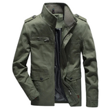 Elegante Cargo-Jacke aus Baumwolle
