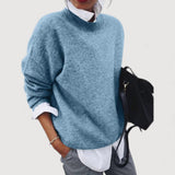 MELANIE – LÄSSIGER STRICK-PULLOVER