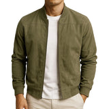 Krzysztof - Klassische Urban-Jacke aus Wildleder