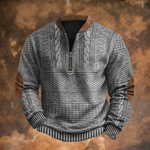 Jonas | Bequemer Pullover mit Reißverschluss und modernem Look
