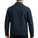 Marineblaue Freizeitjacke