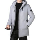 Eleganter Langer Mantel für Herren