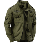 Fabien | Herren-Militärjacke mit Stehkragen