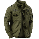 Fabien | Herren-Militärjacke mit Stehkragen