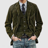 Edmond | Blazer und Weste aus Cord