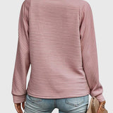 Naomi - Eleganter Pullover mit Reißverschluss