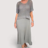 Elina | Sommerkleid mit Strickoberteil