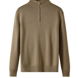 Capri Merinowolle Sweater mit Reißverschluss