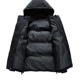 Wattierte Windjacke
