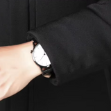 Eleganter Langer Mantel für Herren