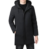 Eleganter Langer Mantel für Herren