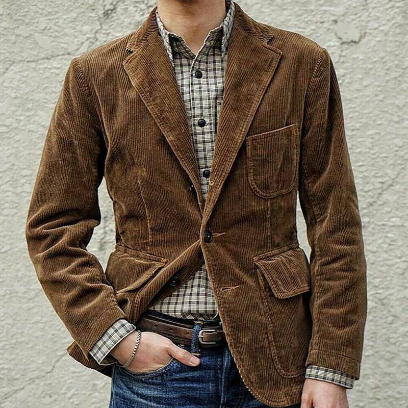 Edmond | Blazer und Weste aus Cord
