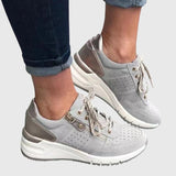 Hilda | Chunky Zweifarbige Wildleder-Sneaker