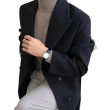 Eleganter Doppelkneifer-Mantel
