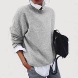 MELANIE – LÄSSIGER STRICK-PULLOVER