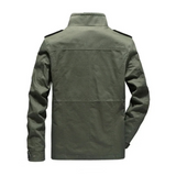 Elegante Cargo-Jacke aus Baumwolle