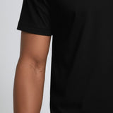 Herren Slim-Fit T-Shirt in Schwarz