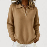 Tara - Gemütlicher Pullover mit Kragen