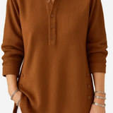 Kylie – Langarm Pullover aus feinem Strick