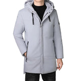 Eleganter Langer Mantel für Herren