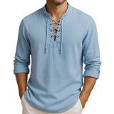 Elegantes Premium-Baumwollhemd für Herren – Beige