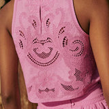 Moema - Ensemble Rosa aus Spitze