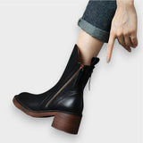 Klara | Leder Stiefeletten