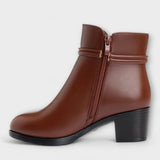 Frederika – Elegante Winterstiefel mit Reißverschluss