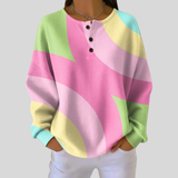 Lorelei™ | Abstraktes Muster Sweatshirt