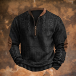 Jonas | Bequemer Pullover mit Reißverschluss und modernem Look
